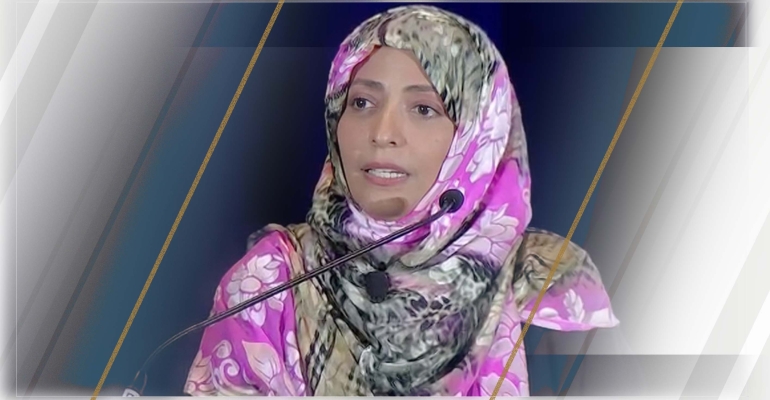 في حديثها بمؤتمر دولي.. توكل كرمان تحذّر من حملة عالمية على الجامعات وحرية الفكر 